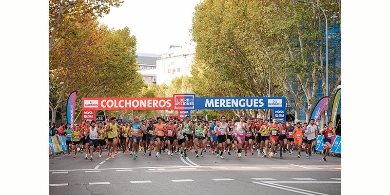 En este momento estás viendo 10.000 MERENGUES Y COLCHONEROS LUCHARÁN POR EL DERBI DEL RUNNING ESTE DOMINGO EN LAS CALLES DE MADRID.