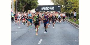 Lee más sobre el artículo ADEL MECHAAL Y MARTA PÉREZ, GANADORES EN EL ESPECTACULAR ESTRENO DE ZARA ATHLETICZ SPEED RUN