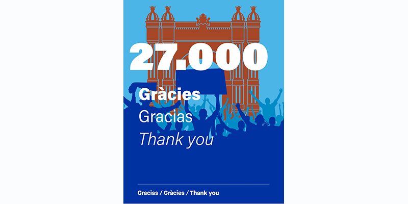 En este momento estás viendo La Zurich Marató Barcelona 2025 bate su récord histórico de inscripciones con 27.000 dorsales vendidos.