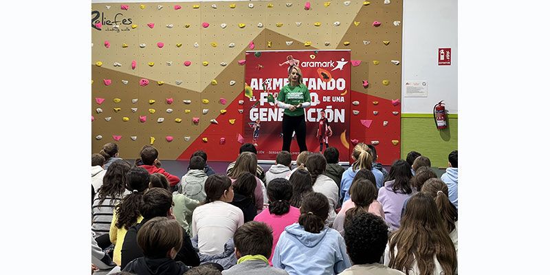 En este momento estás viendo Seis deportistas olímpicos apoyan la estrategia de Aramark de inculcar hábitos saludables a las nuevas generaciones