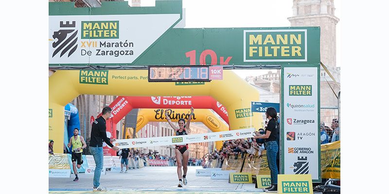 En este momento estás viendo Laura Méndez, referente nacional en un MANN-FILTER Maratón de Zaragoza que luchará por volar a ritmo de récord.