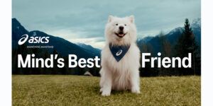 Lee más sobre el artículo CUATRO PATAS, UNA MISIÓN: ASICS FICHA A UN PERRO PARA INSPIRAR AL MUNDO A MOVERSE POR EL CUERPO Y LA MENTE