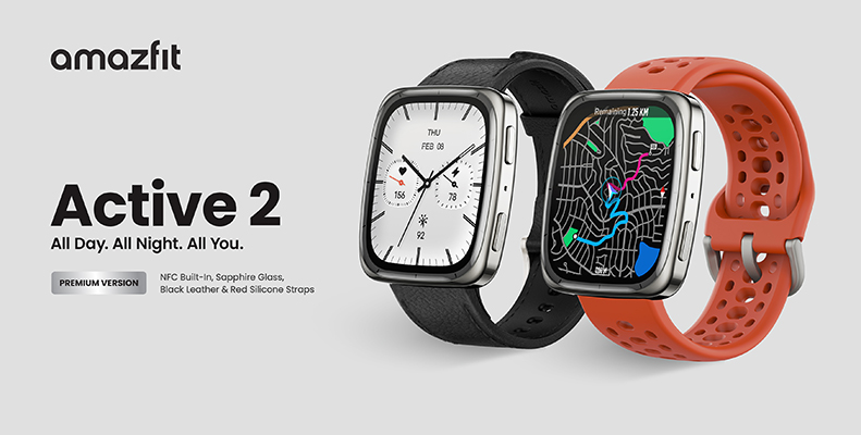 Lee más sobre el artículo Amazfit lanza el Active 2 Square, el smartwatch de estilo de vida que impulsa el bienestar activo.