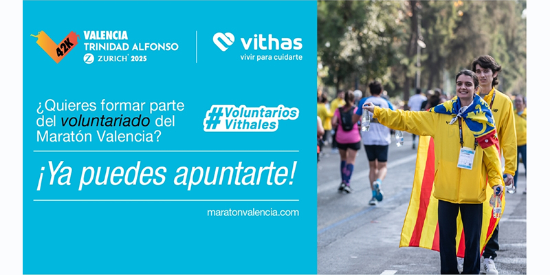 En este momento estás viendo Más de 4000 plazas de voluntariado disponibles para el Medio y Maratón Valencia 2025