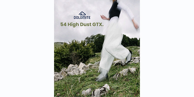 En este momento estás viendo Dolomite presenta la última evolución de su icónico modelo Cinquantaquattro:el nuevo 54 High Dust GTX.