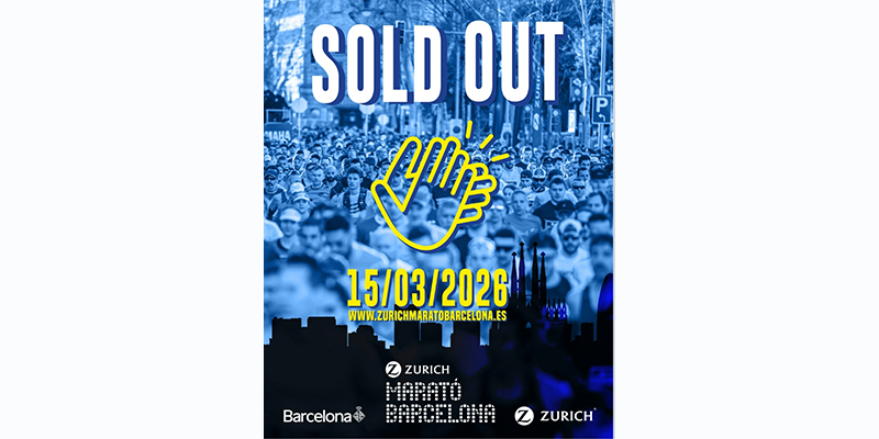 En este momento estás viendo La Zurich Marató Barcelona agota todos los dorsales y cuelga el cartel de “sold out”con 32.000 inscripciones para 2026.