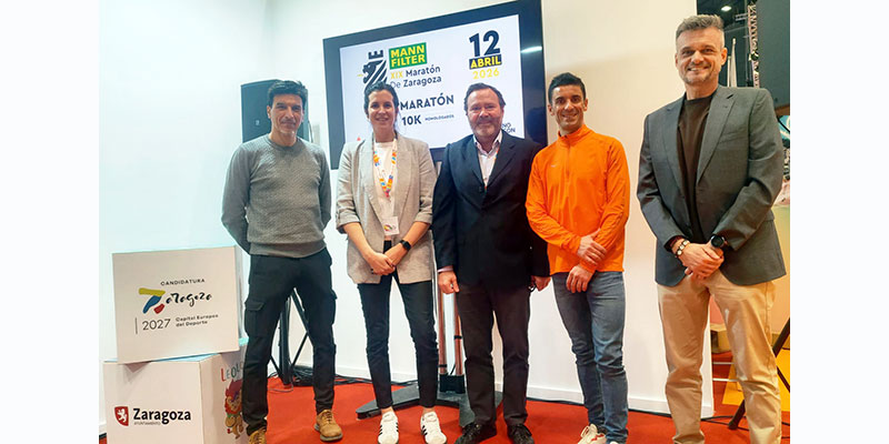 En este momento estás viendo MANN-FILTER Maratón de Zaragoza presenta sus novedades en FITUR.