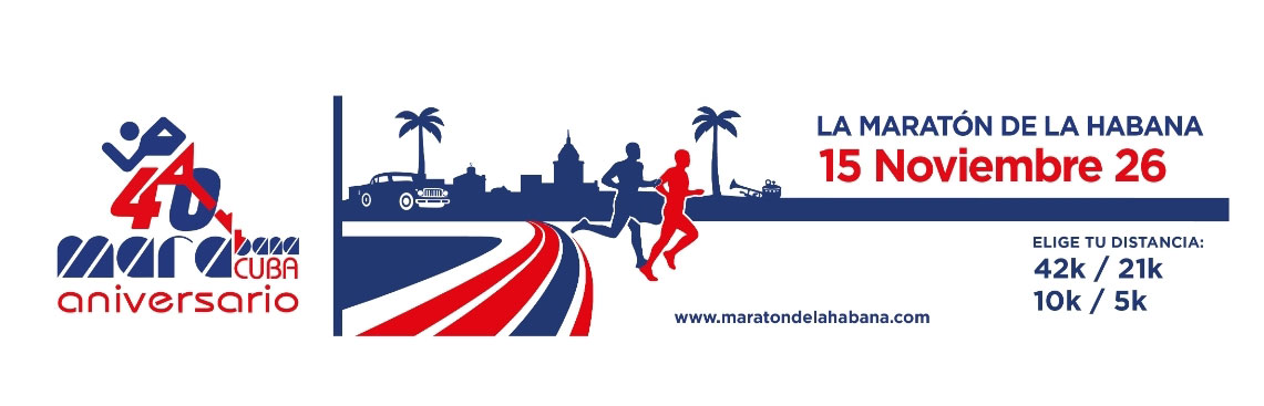Lee más sobre el artículo Inscripciones abiertas para la 40ª Marabana Maratón de La Habana 2026.La gran cita del running cubano celebrará su 40ª edición el próximo 15 de noviembre.