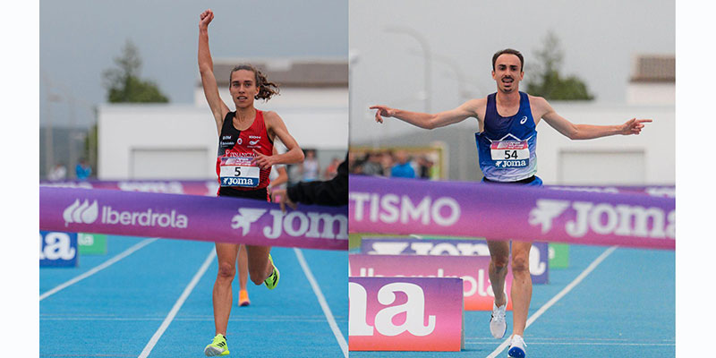 Lee más sobre el artículo Idaira Prieto y Eduardo Menacho revalidan título en Mahón. Consiguen hacerse con los títulos en el Campeonato de España de 10.000m.