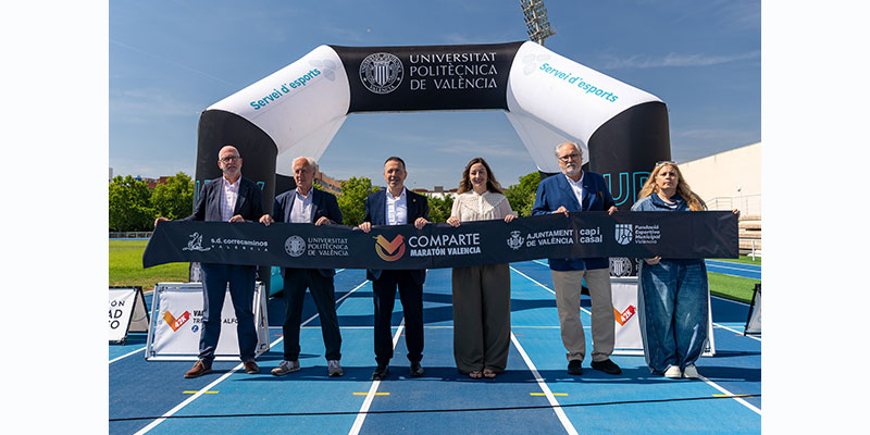 Lee más sobre el artículo La UPV y el Maratón Valencia renuevanla pista del Campus de Vera que se abriráa los clubes de la ciudad.