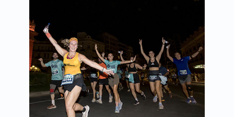 Valencia vuelve a correr de noche: la 15K Nocturna Valencia Gana Energía dará la bienvenida al otoño con la gran fiesta del running