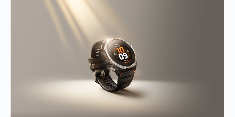 Amazfit presenta el primer reloj deportivo AMOLED del mundo con sistema solar dual.