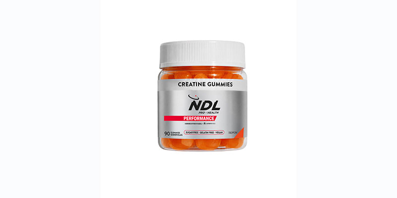NDL PRO-HEALTH LANZA CREATINE GUMMIES, CREATINA EN FORMATO GOMINOLA