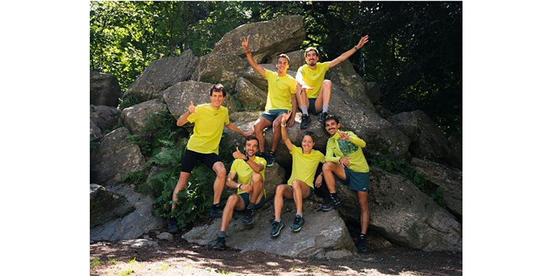 El Joma Trail Team estrena su nueva equipación en el Valle de Chamonix