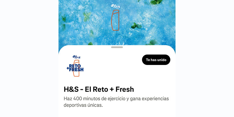 H&S Y STRAVA LANZAN UN RETO DEPORTIVO QUE ANIMA A ACTIVAR EL CUERPO Y REFRESCAR LA CABEZA