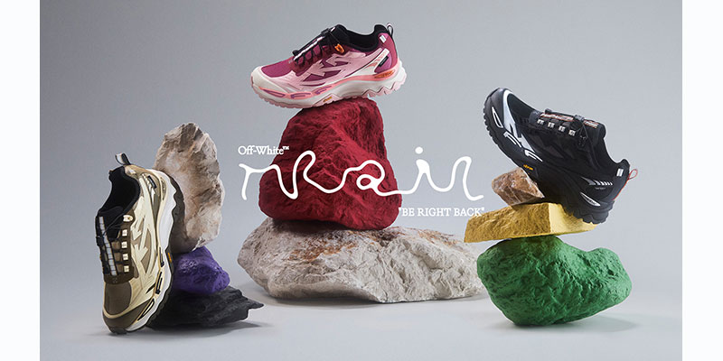 OFF-WHITE™ PRESENTA LAS BE RIGHT BACK TRAIL CON SUELA VIBRAM