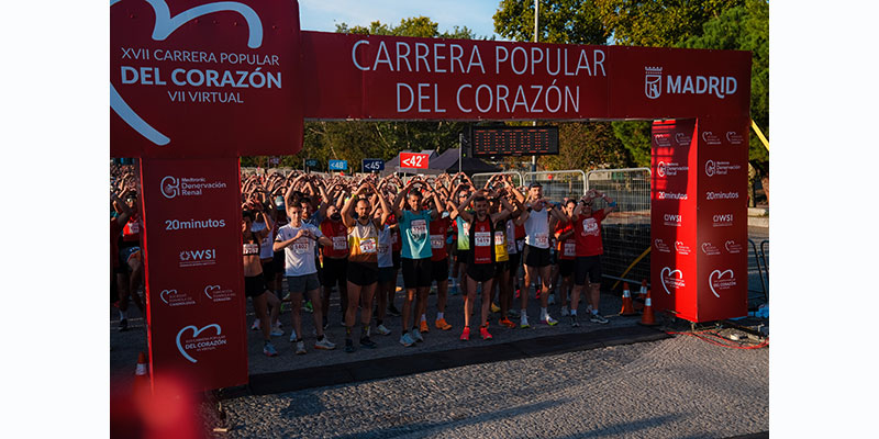 Cerca de 4.500 personas se unen al latido de la Carrera Popular del Corazón.