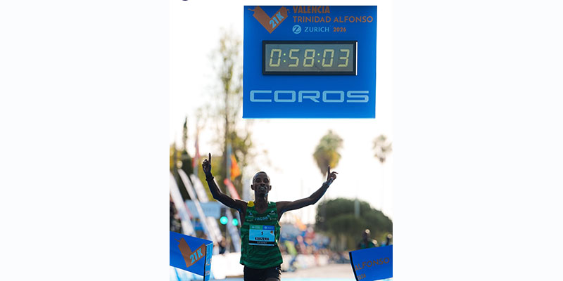 Los récords de España se actualizan de nuevo en el Medio Maratón Valencia.